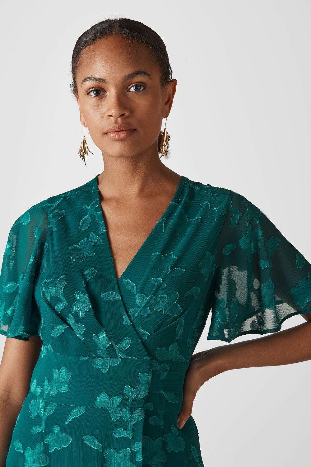 Robyn Jacquard Maxi Dress