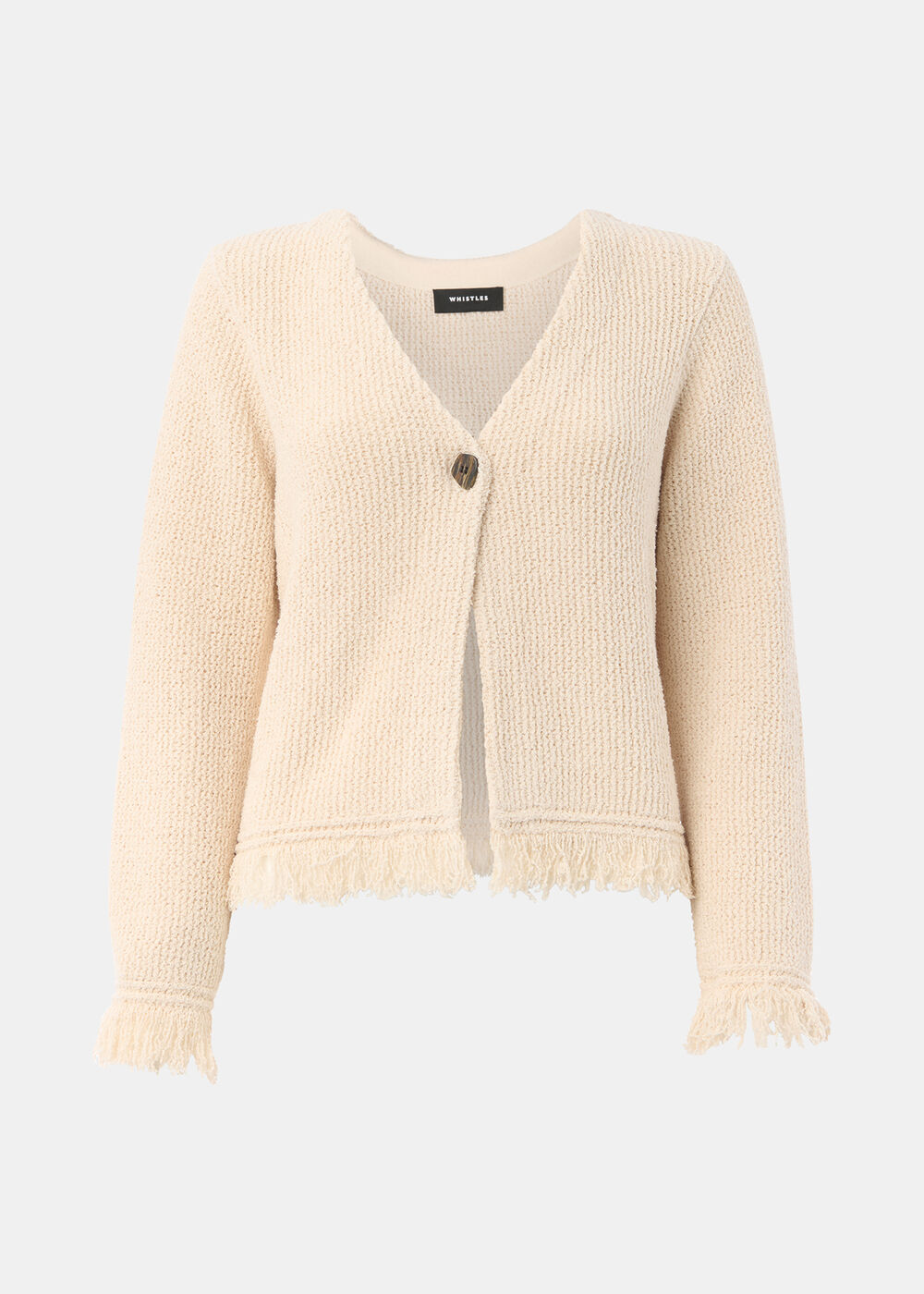 Fringe Detail Cardigan