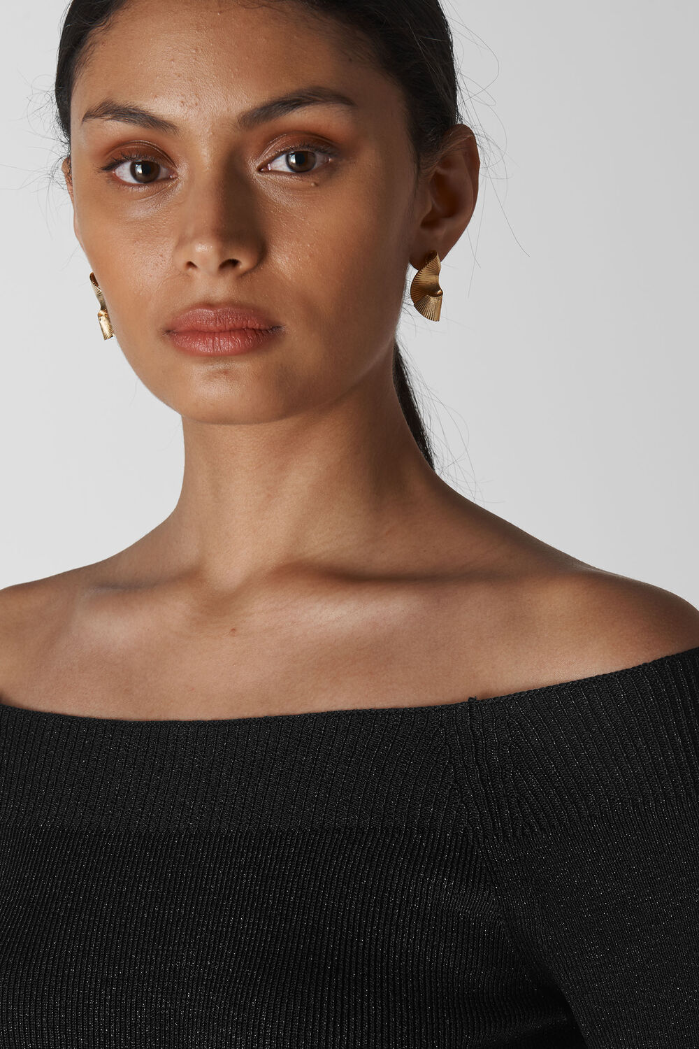 Sparkle Bardot Knit
