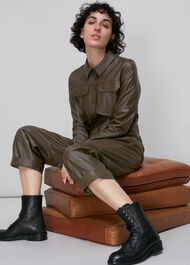 Leather Boilersuit