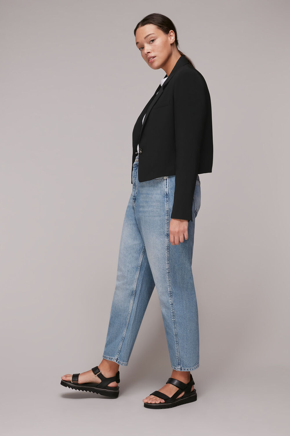 Cropped Blazer