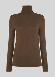 Annie Sparkle Polo Knit Khaki