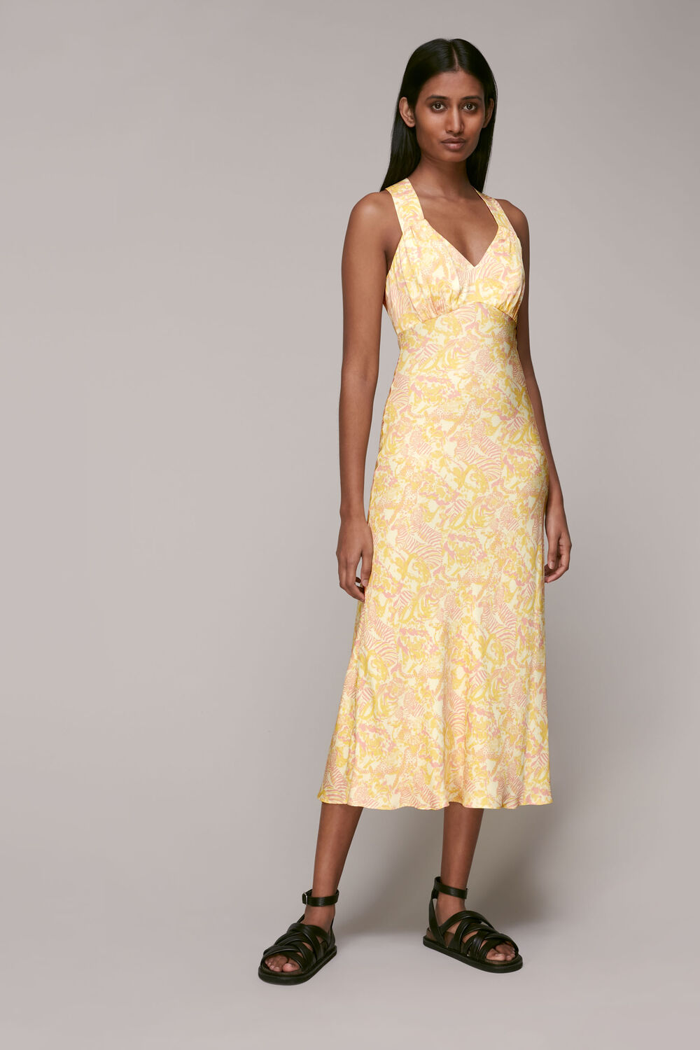 Camo Safari Midi Dress