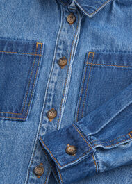 Patchwork Denim Overshirt