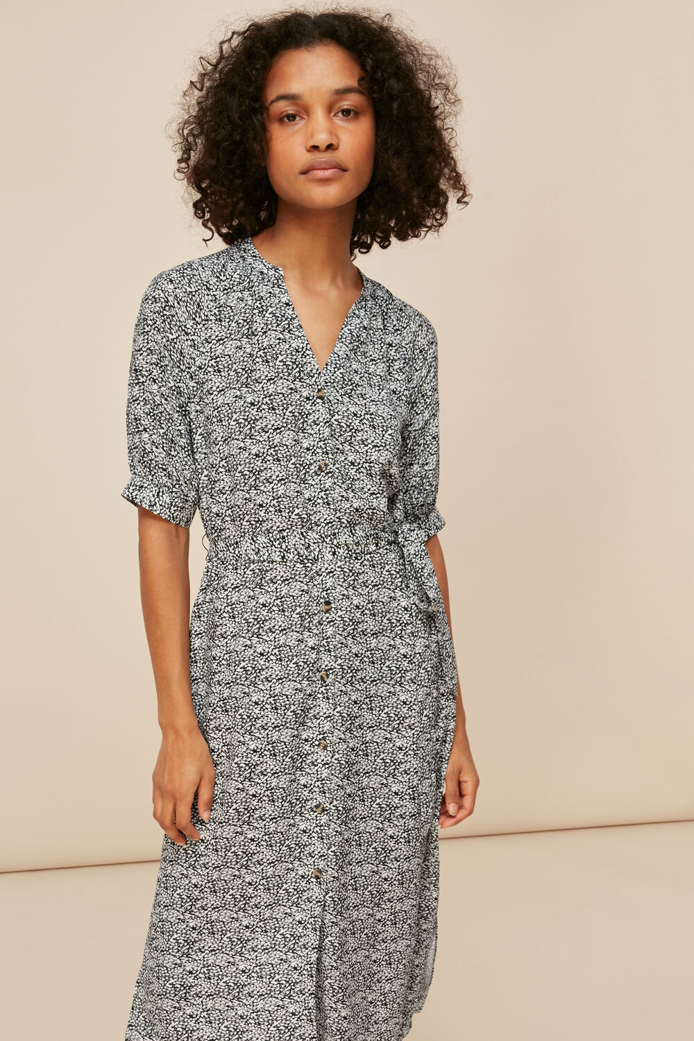 Olivia Mixed Animal Dress