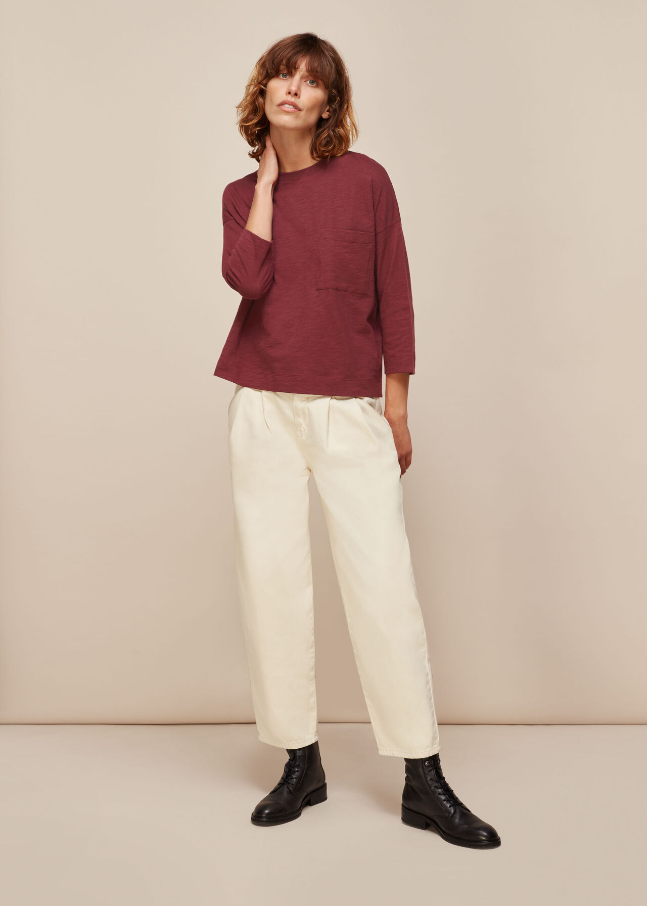 Cotton Pocket Top