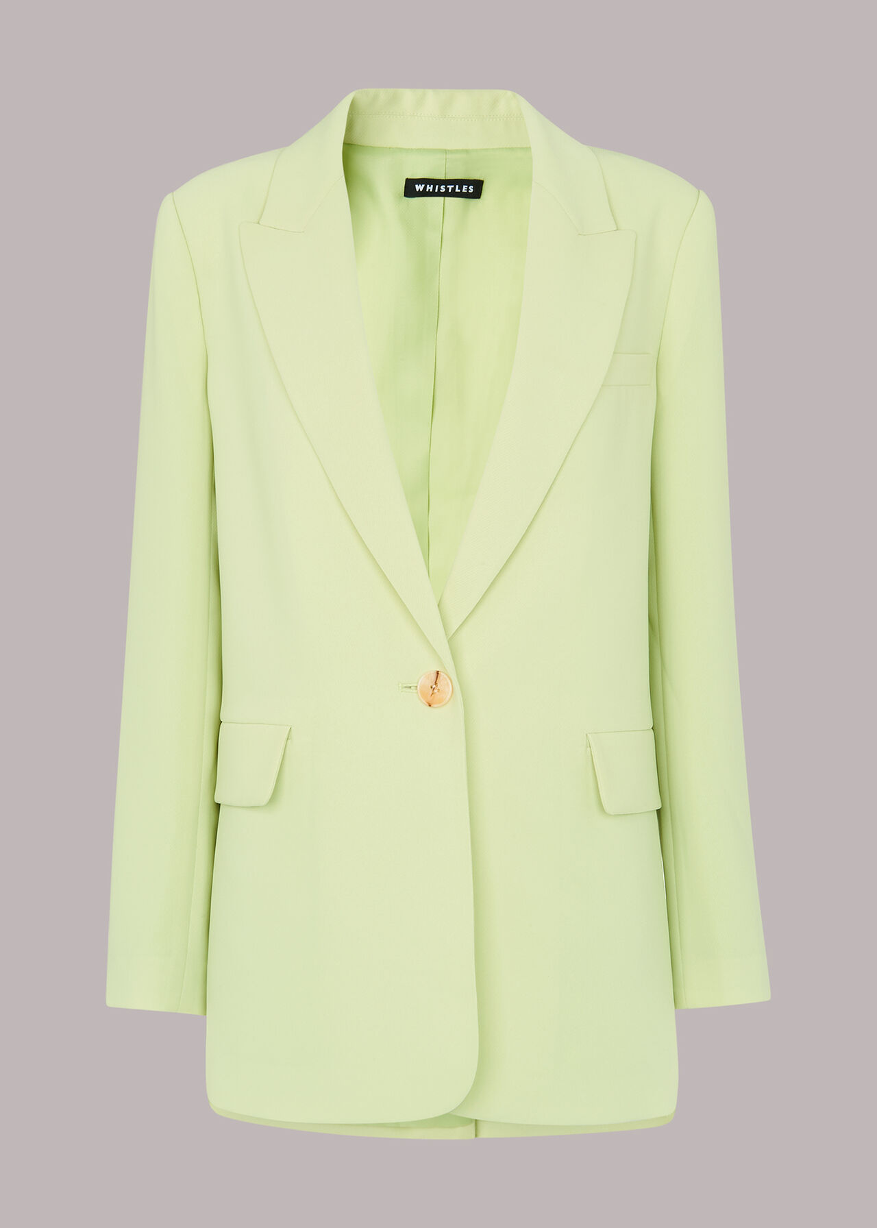 Crepe Boyfriend Blazer