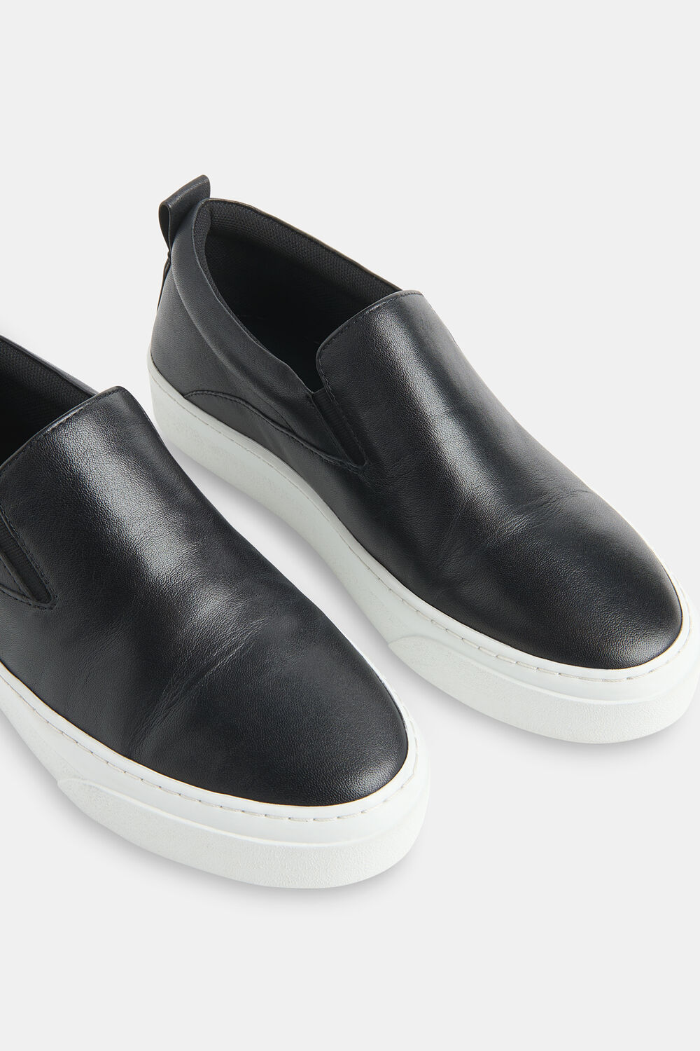Black Kinsley Slip On Trainer