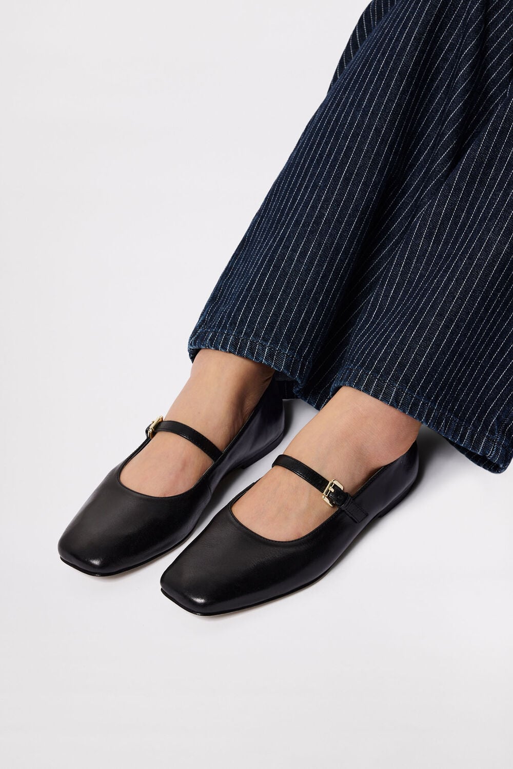Black Mary Jane Ballet Pump