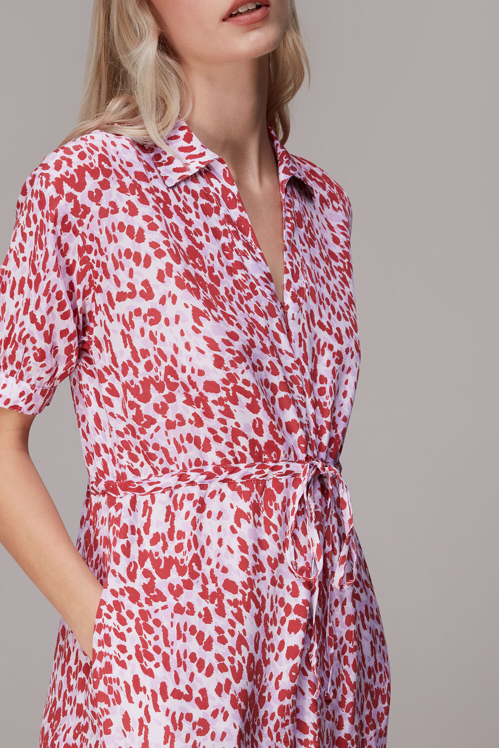 Summer Cheetah Midi Dress