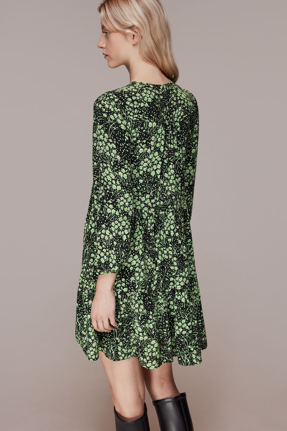 Daisy Meadow Print Dress