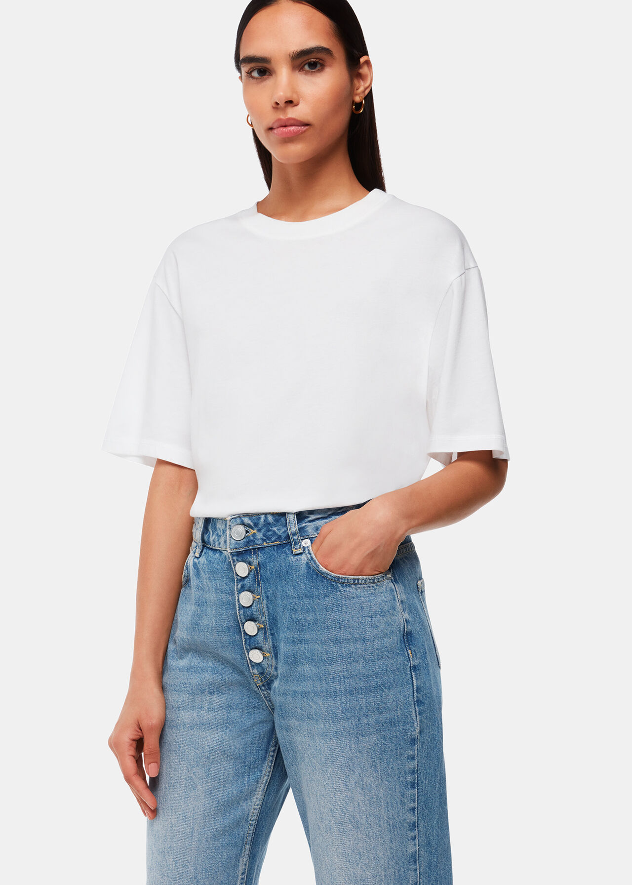 Authentic Hollie Button Jean