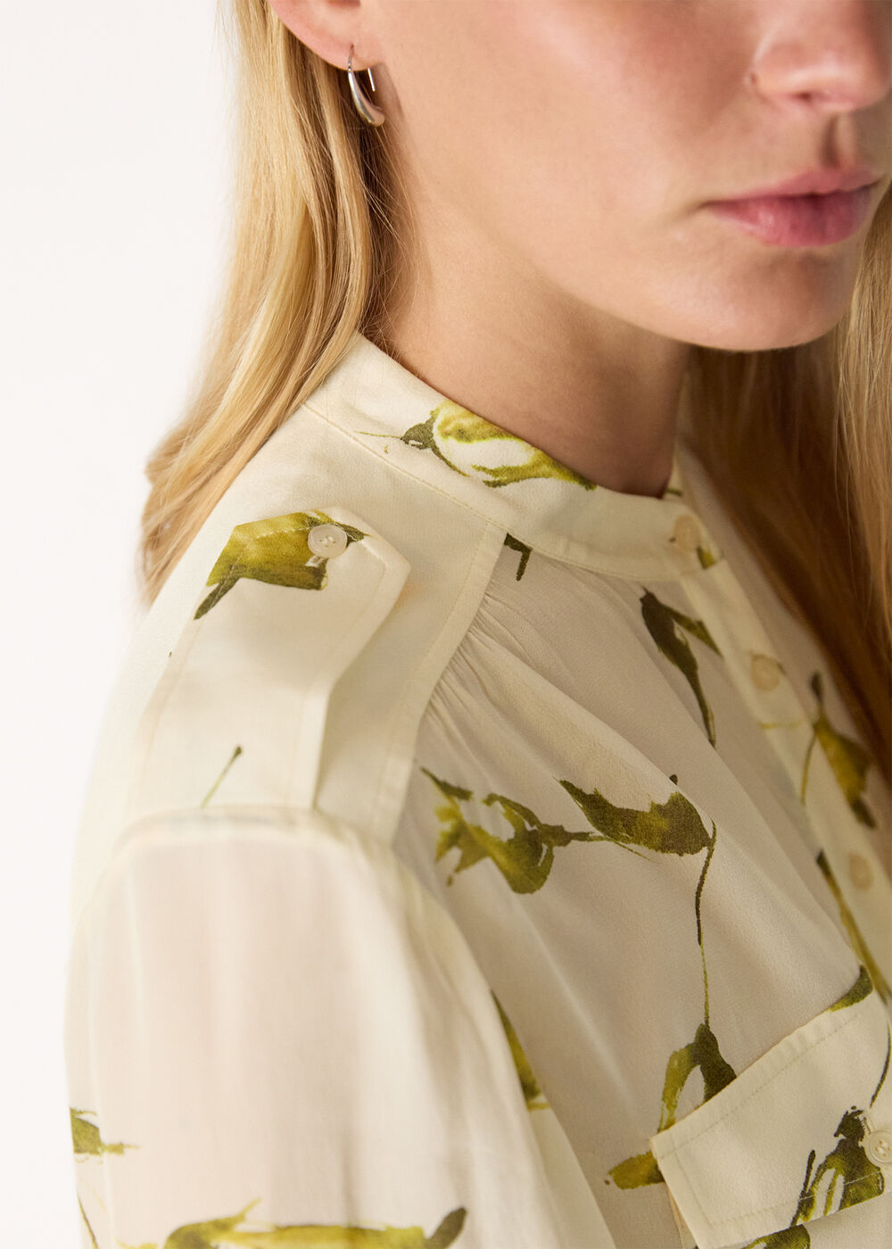 Floral Utility Blouse
