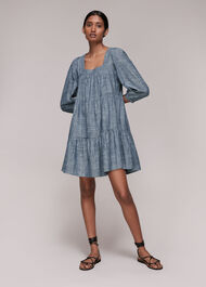 Tilly Chambray Trapeze Dress