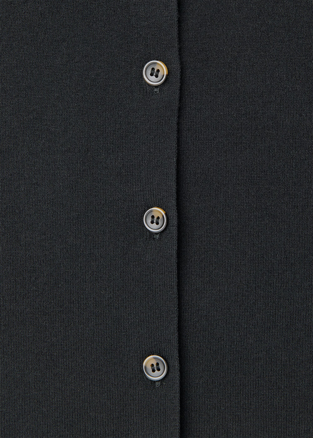 V Neck Button Front Cardigan