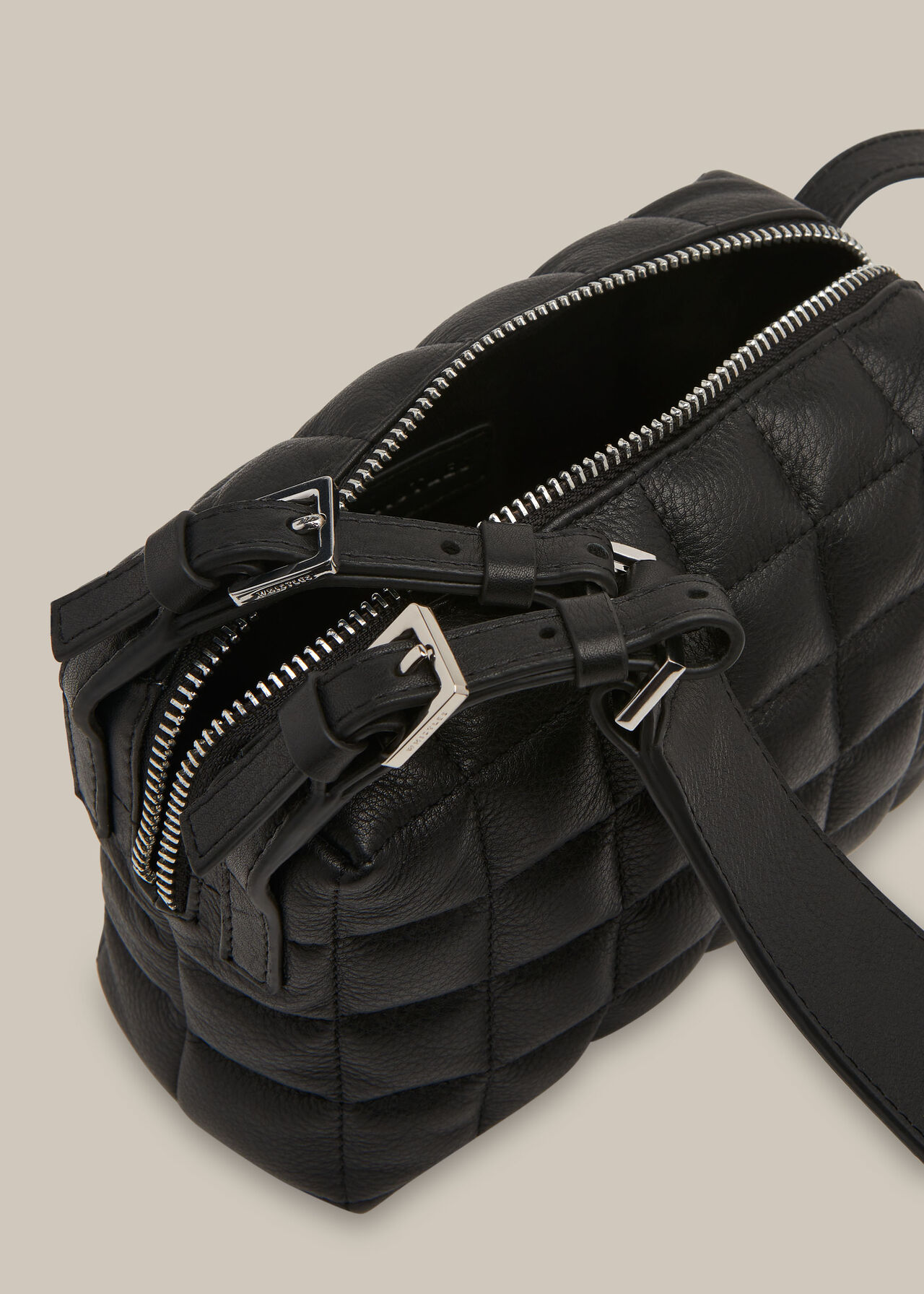 Elias Quilted Crossbody Bag