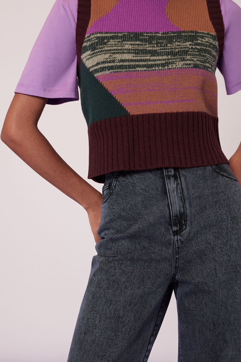 Acid Wash Denim Jeans