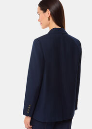 Pinstripe Blazer