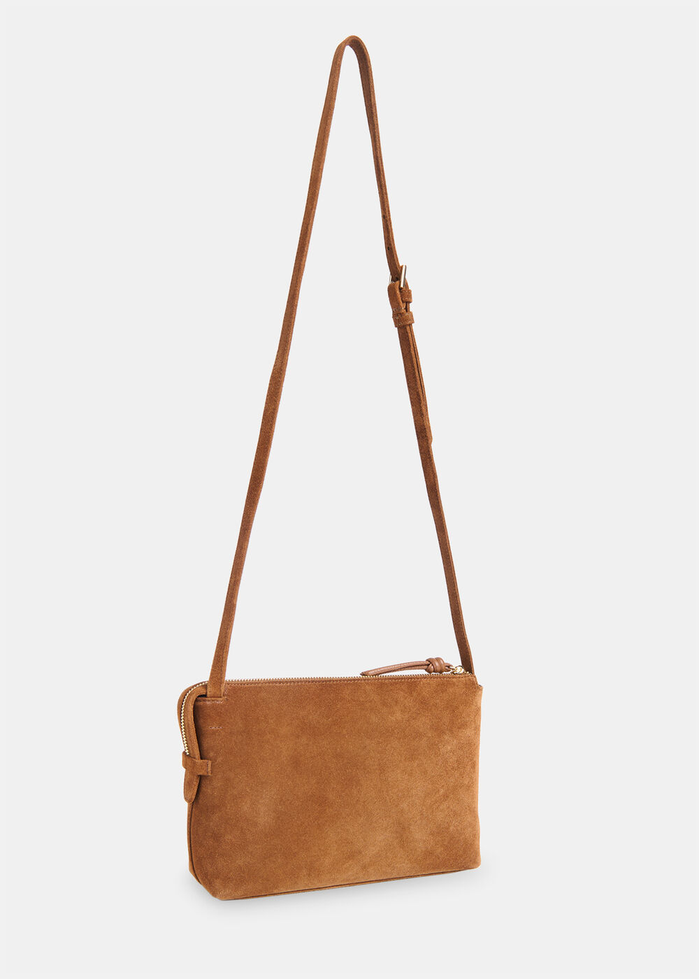 Kaia Suede Crossbody Bag