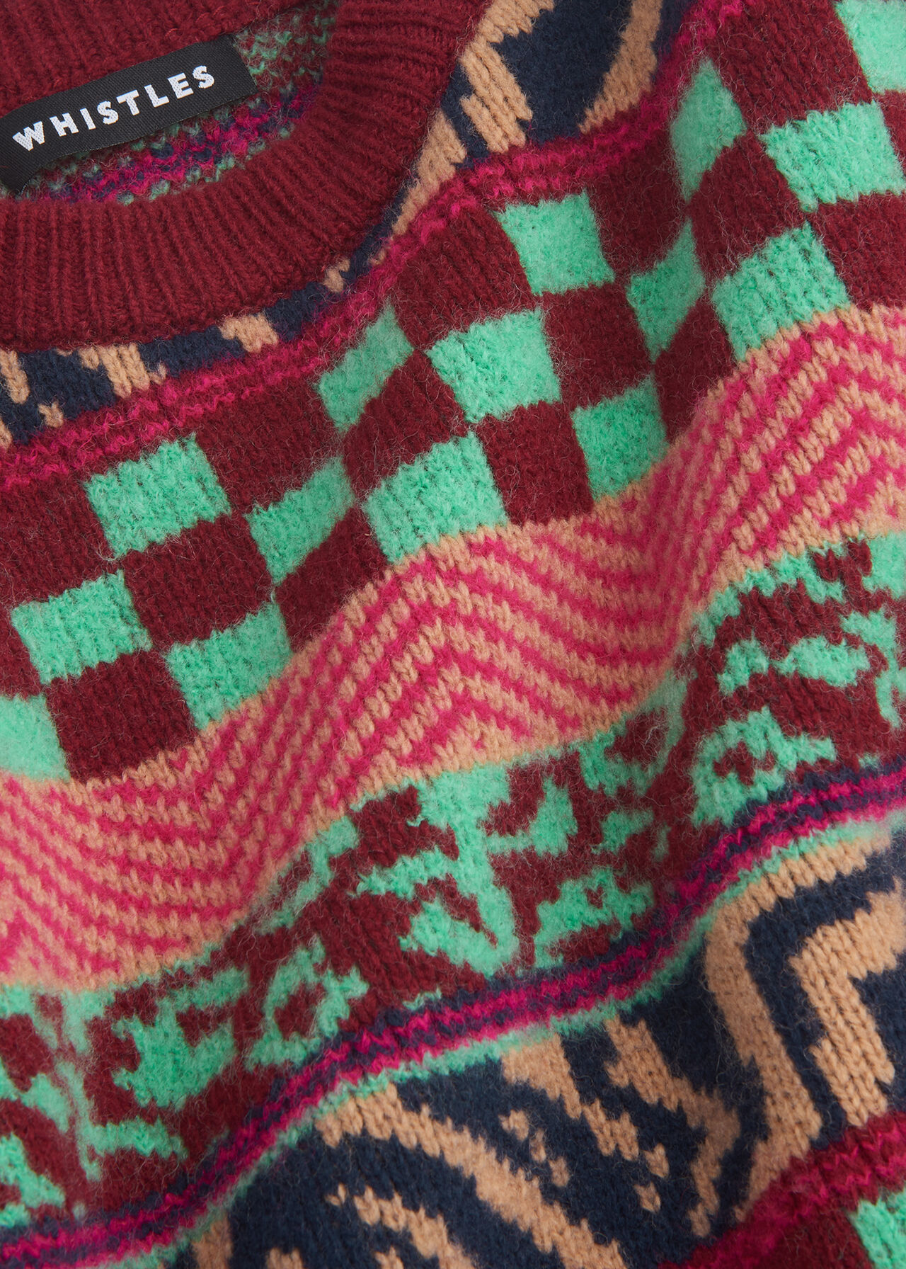 Mix Jacquard Sweater