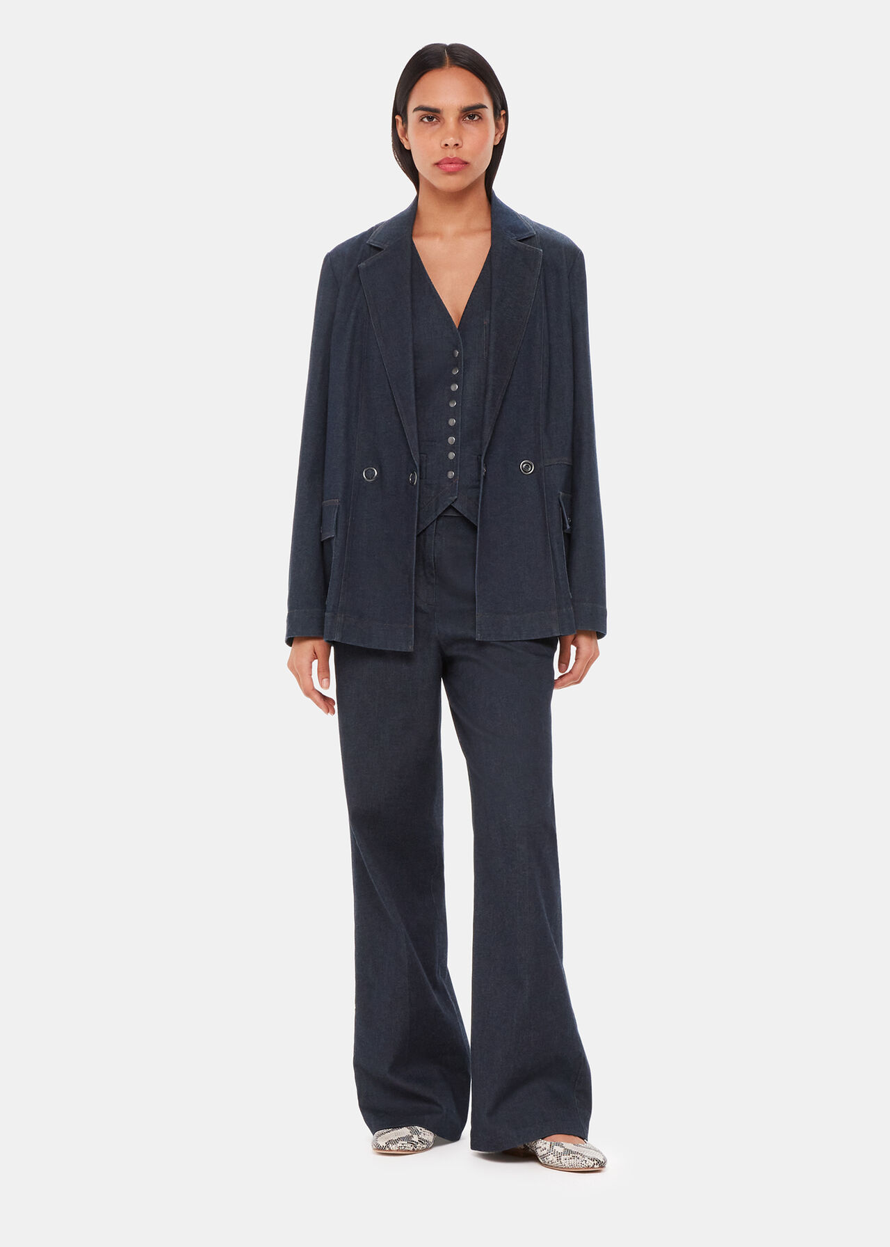 Joanna Denim Waistcoat