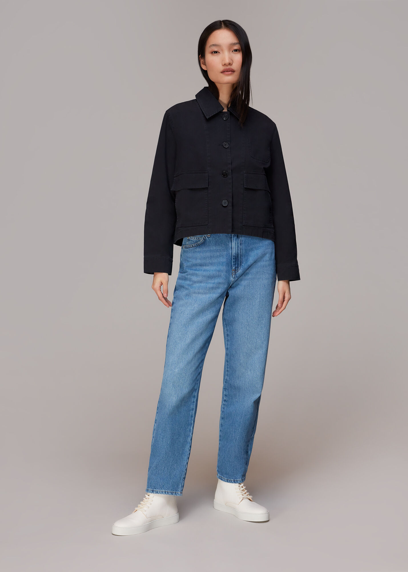 Marie Casual Jacket | WHISTLES 