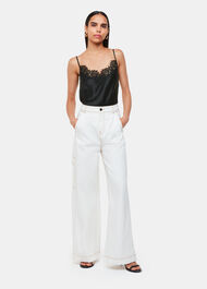 Lace Trim Cami Top