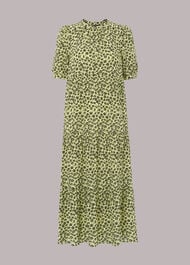 Buttercup Floral Trapeze Dress