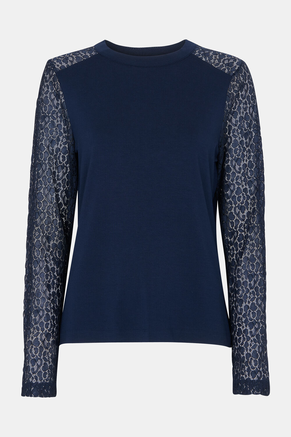Lace Sleeve Detail Top