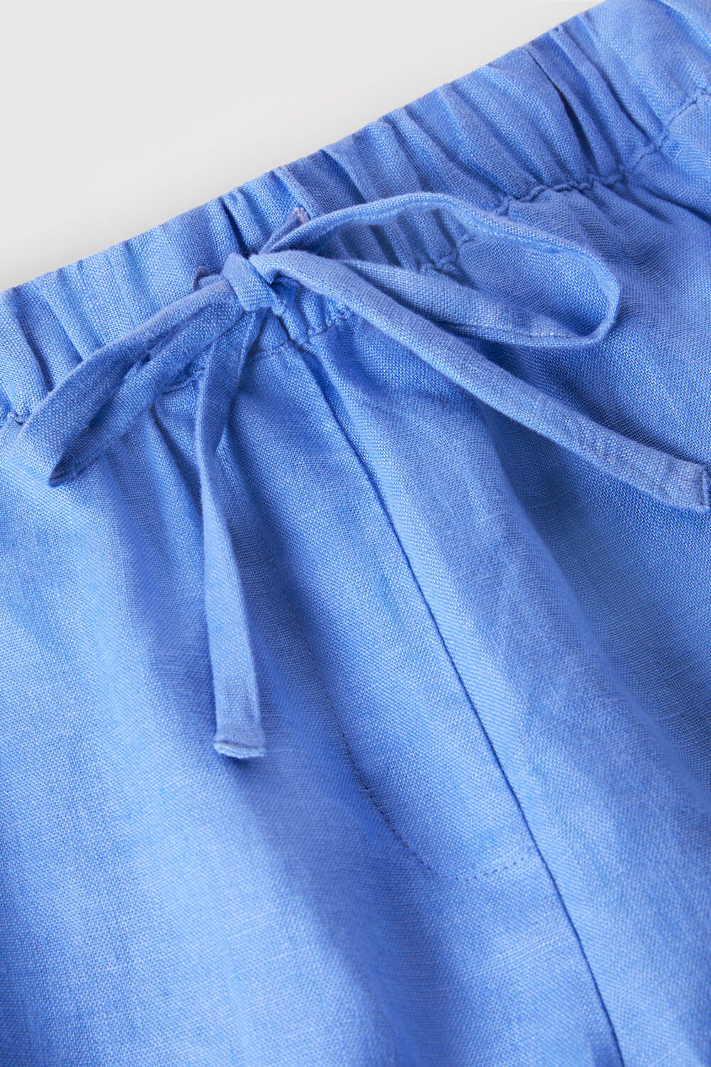 Linen Elasticated Short