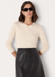 Mila V Neck Knit