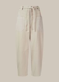 Rope Belted Casual Trouser