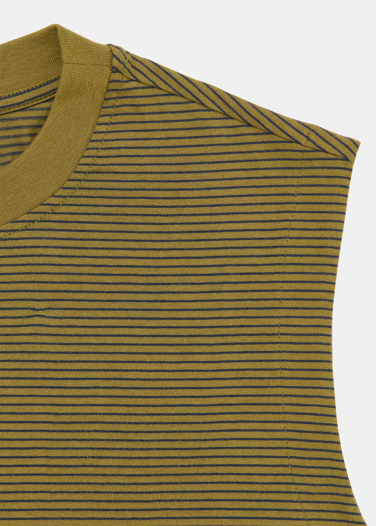 Edie Stripe Sleeveless Vest