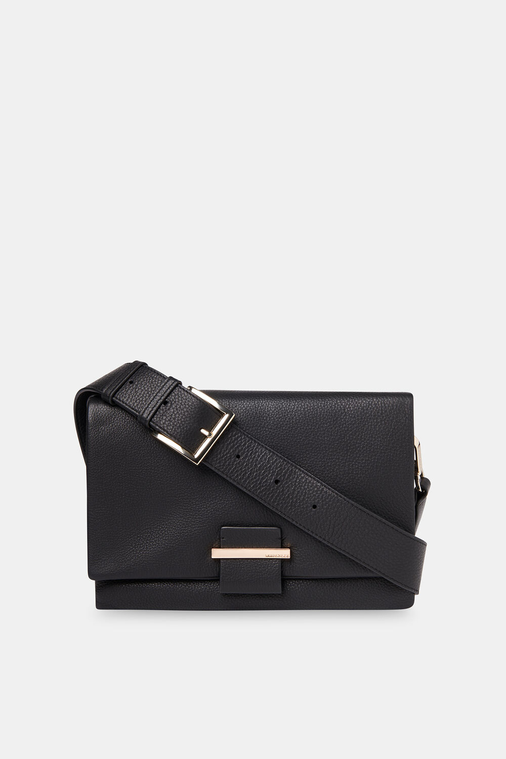 Black Teo Crossbody Bag
