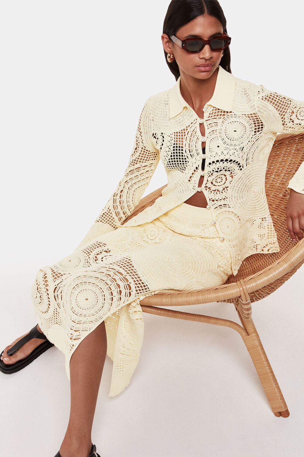 Crochet Circle Shirt
