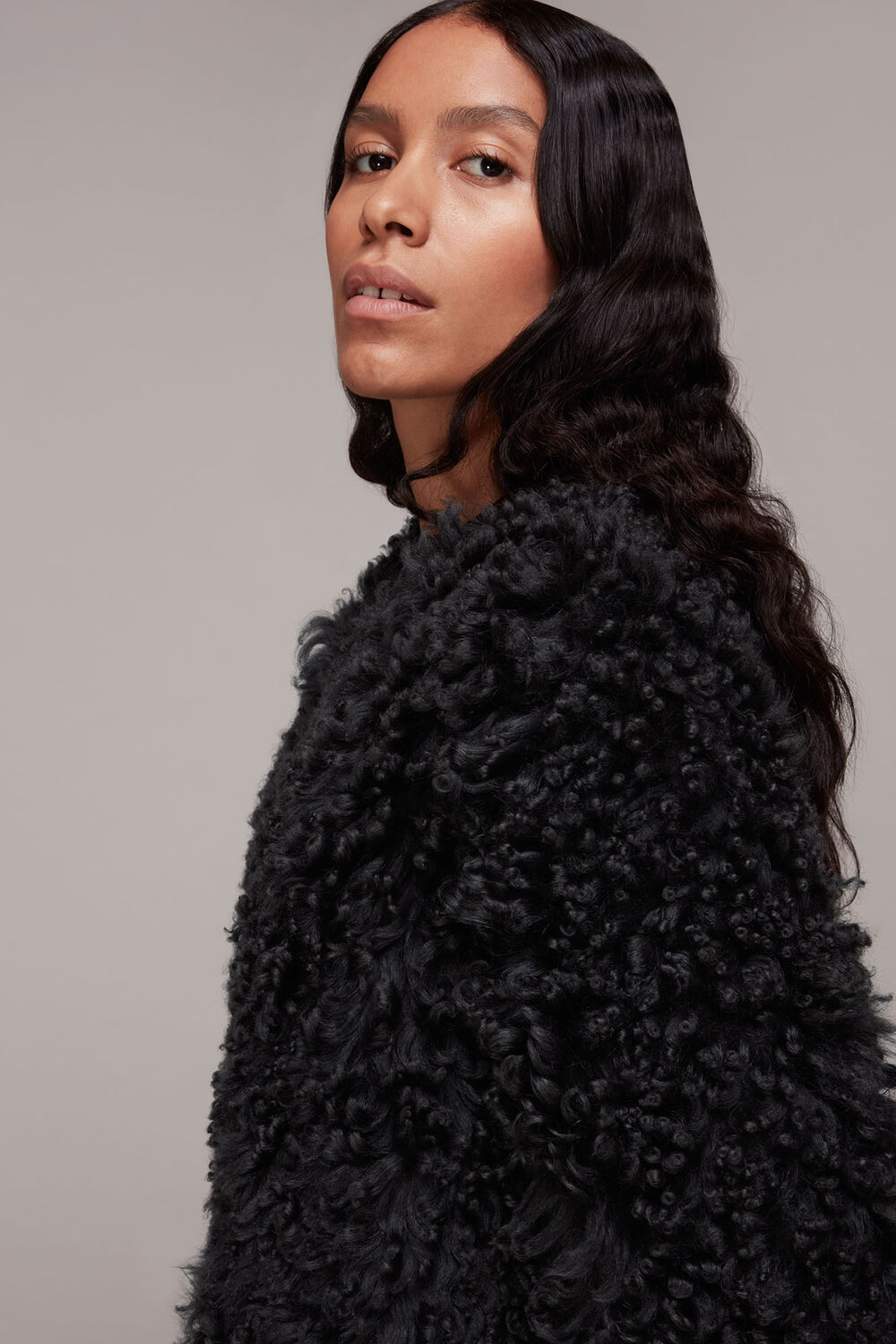 Eliza Shearling Coat