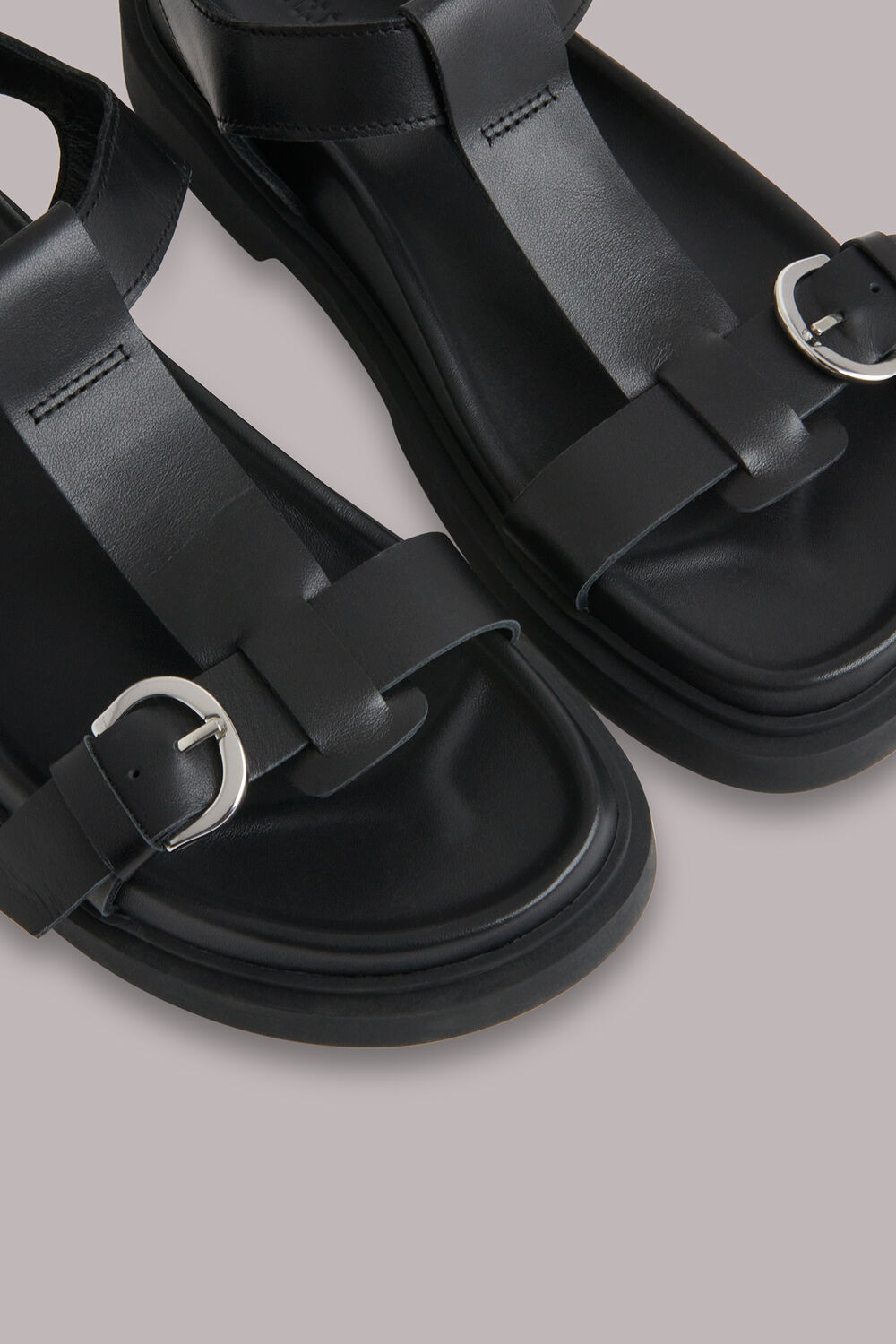 Porto Double Buckle Sandal