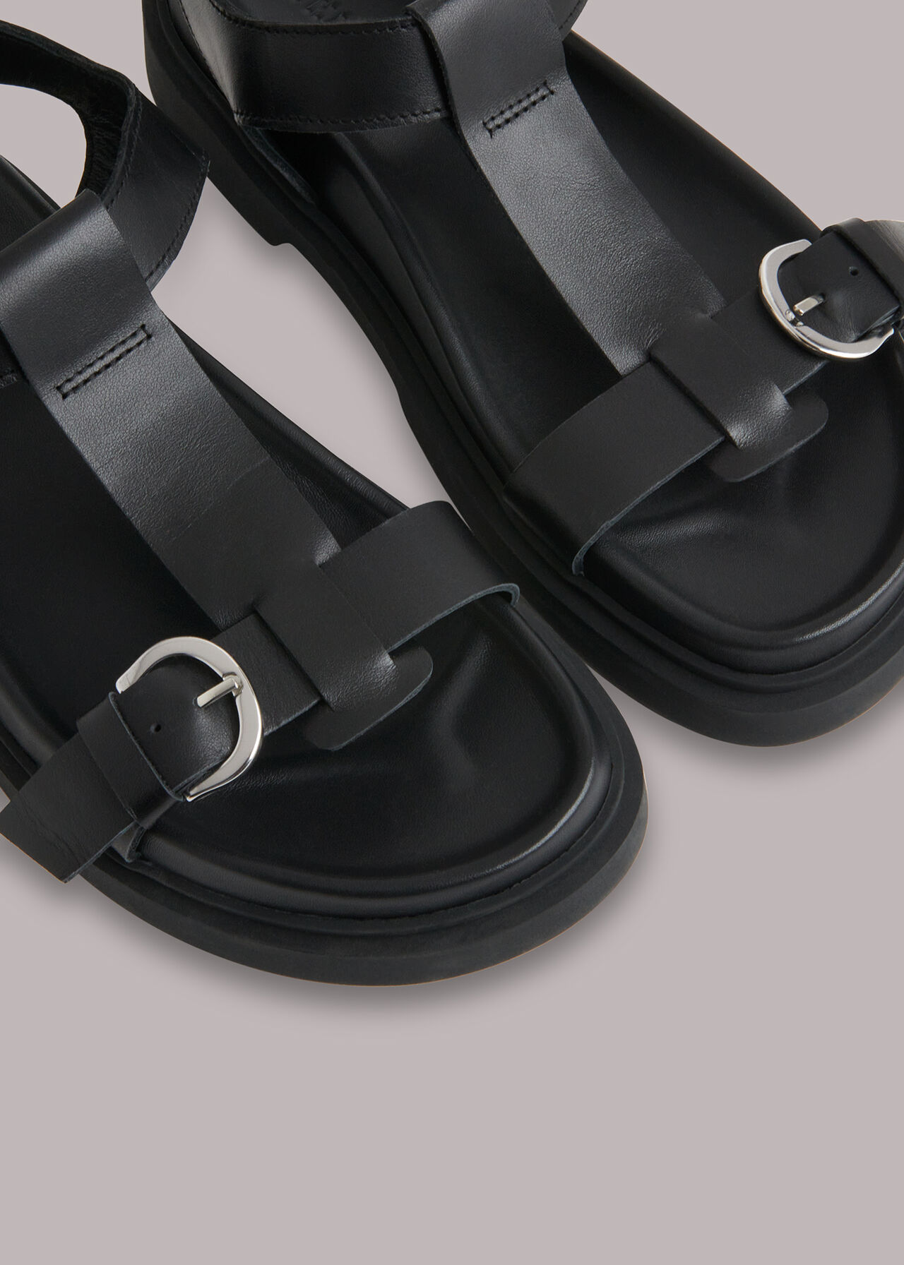 Porto Double Buckle Sandal