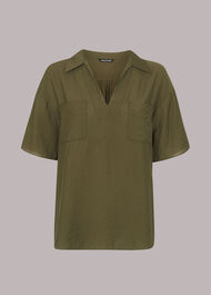 Alice Pocket Detail Top