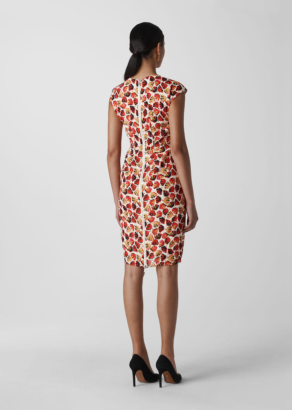 Flower Pod Silk Bodycon