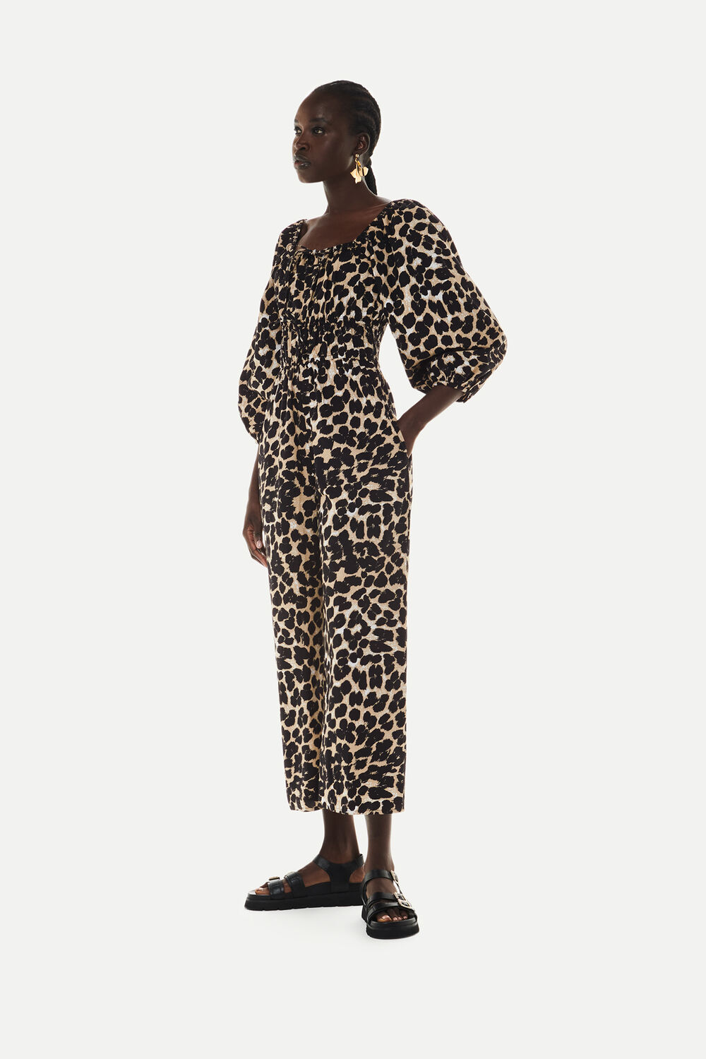 Leopard Spot Jumpsuit