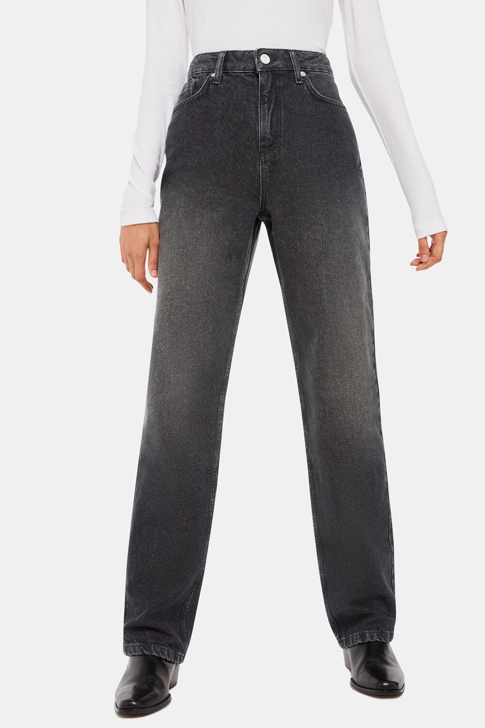 Straight Leg Full Length Jean