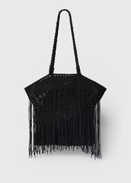 Crochet Fringe Bag