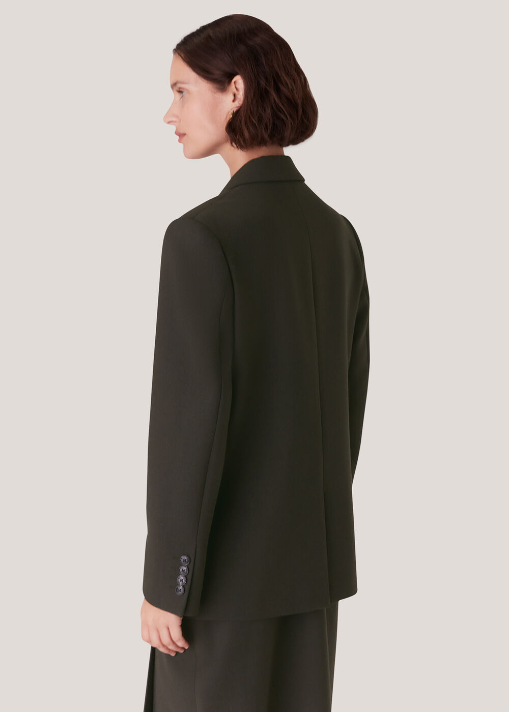 Natalie Wool Blend Blazer