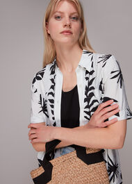 Collaged Star Bowling Shirt