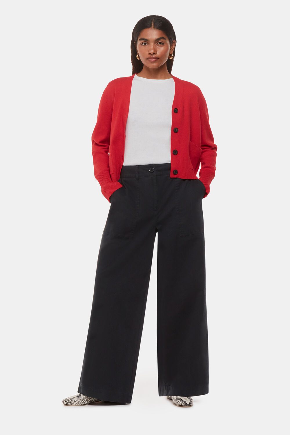 Petite Ruth Relaxed Leg Trouser