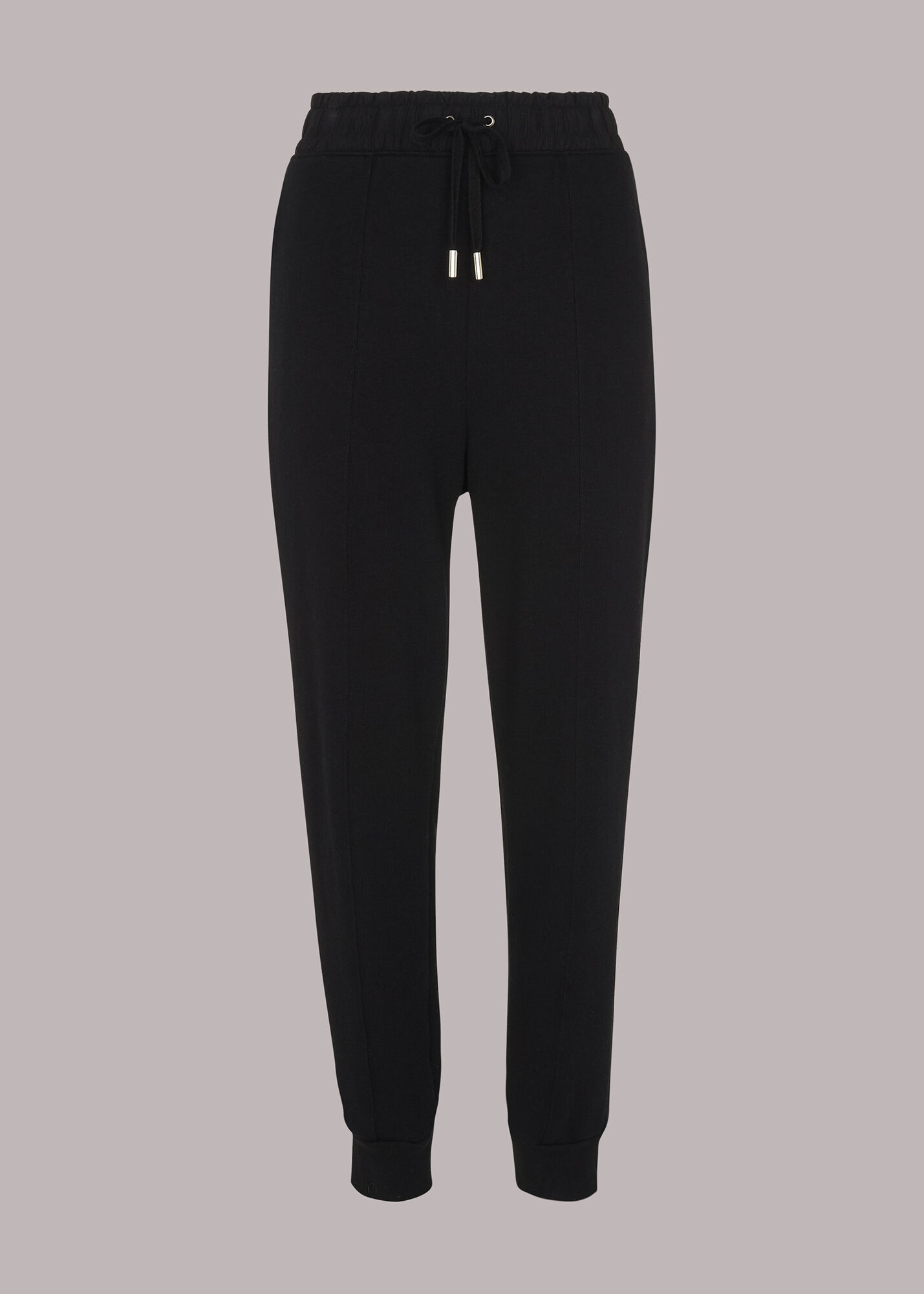 Black Easy Jersey Jogger WHISTLES