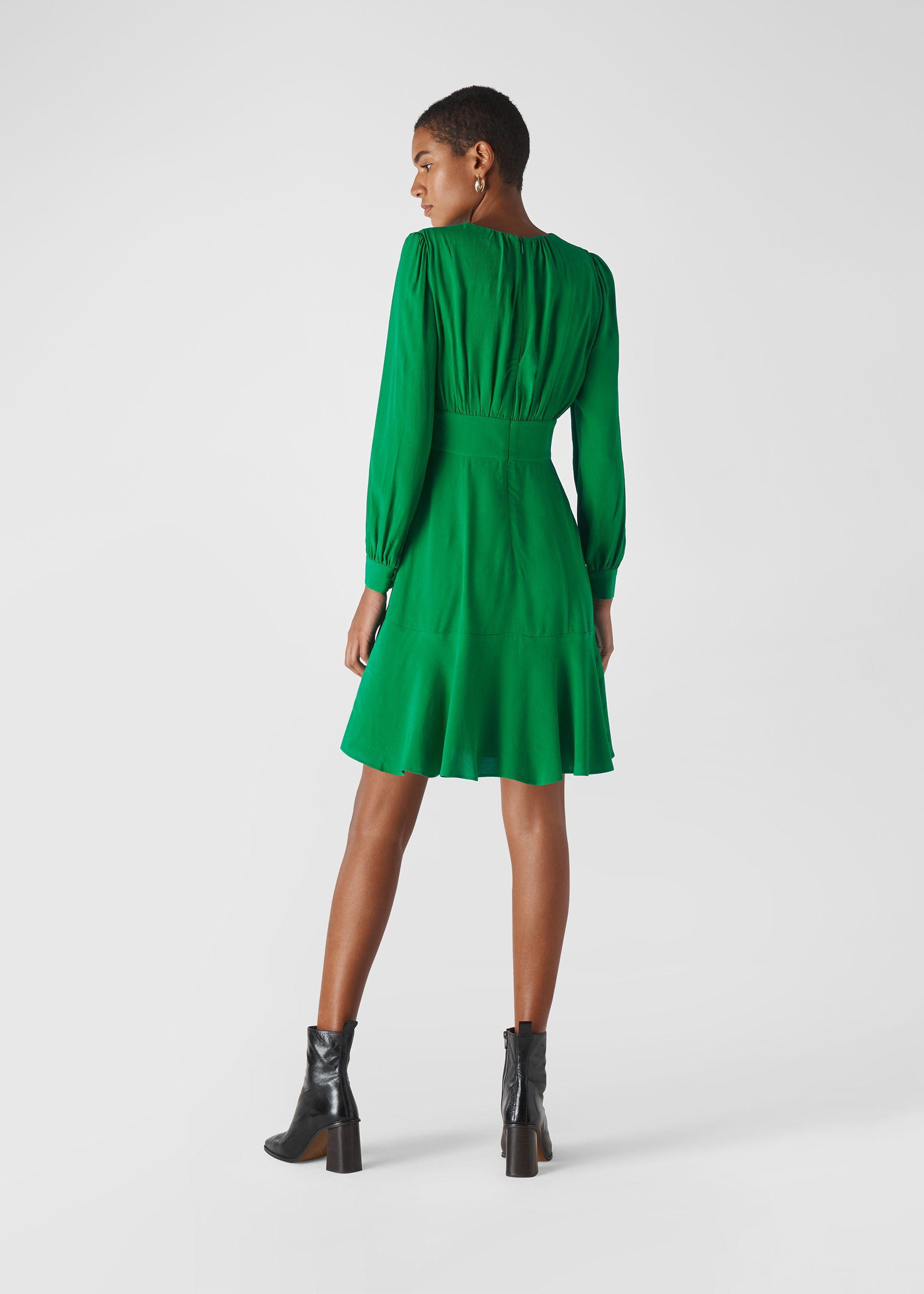 Short button dress on sale