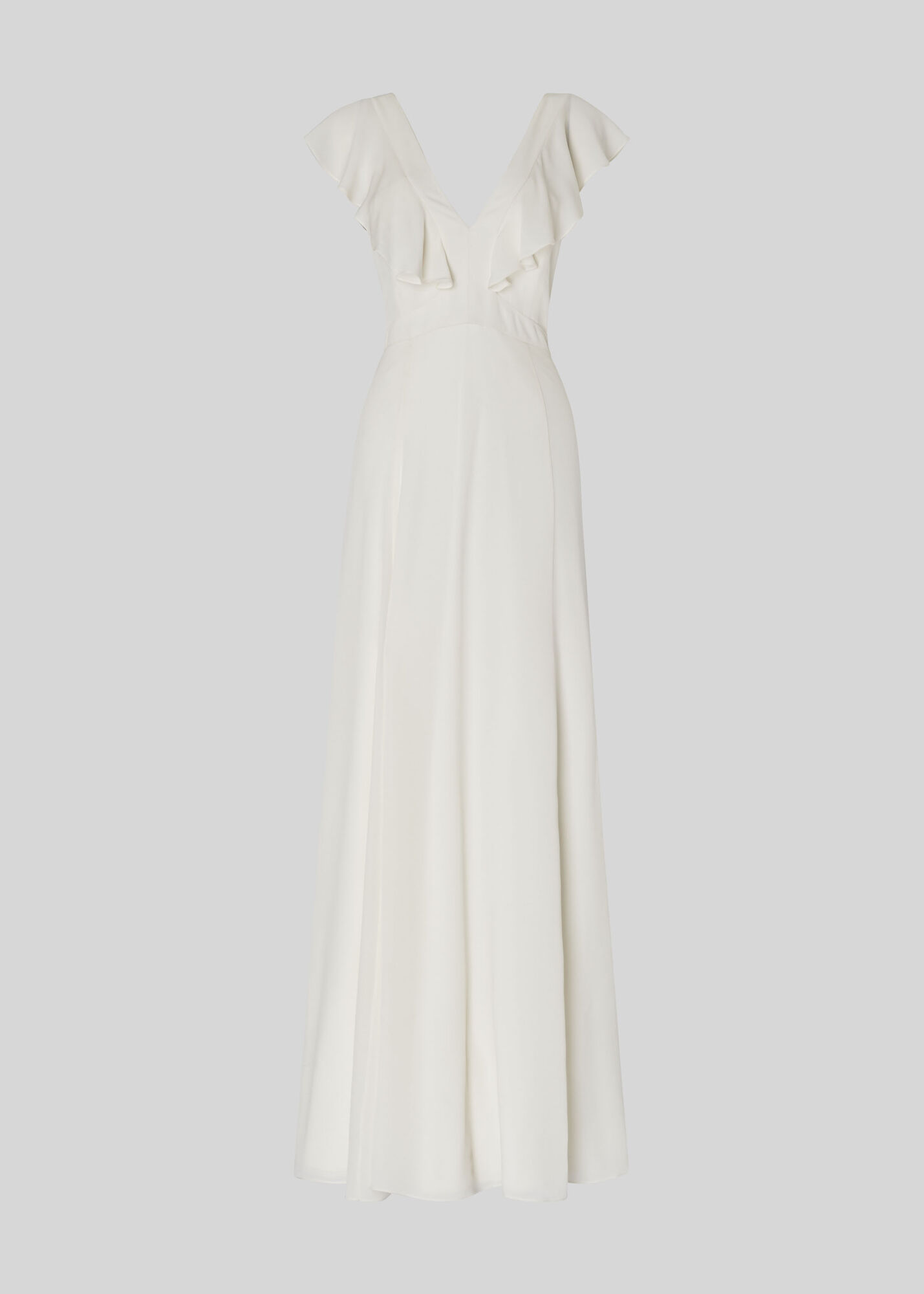 Eve Silk Wedding Dress, White | WHISTLES