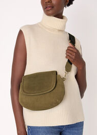 Nala Suede Crossbody Bag